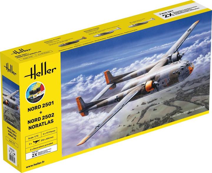 Image du produit Heller STARTER KIT Nord 2501 + Nord 2502 "NORATLAS" TWINSET