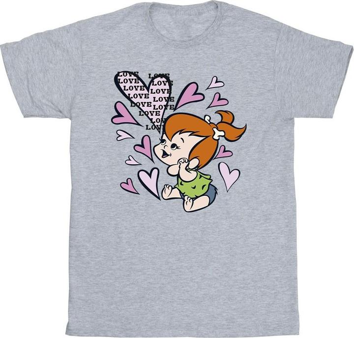 Produktbild The Flintstones Pebbles Love Love Love TShirt (3XL)