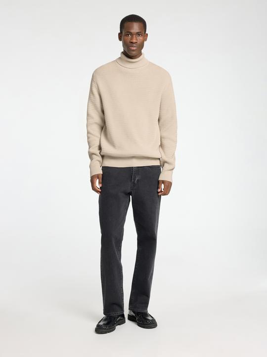 Image du produit Selected Homme Pull à col roulé texturé (L)