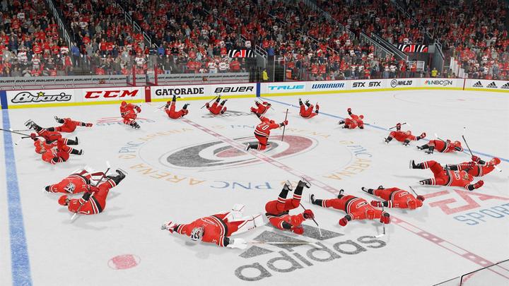 Actual product image EA Games NHL 20 (Xbox One X, Xbox Series X, DE, FR)