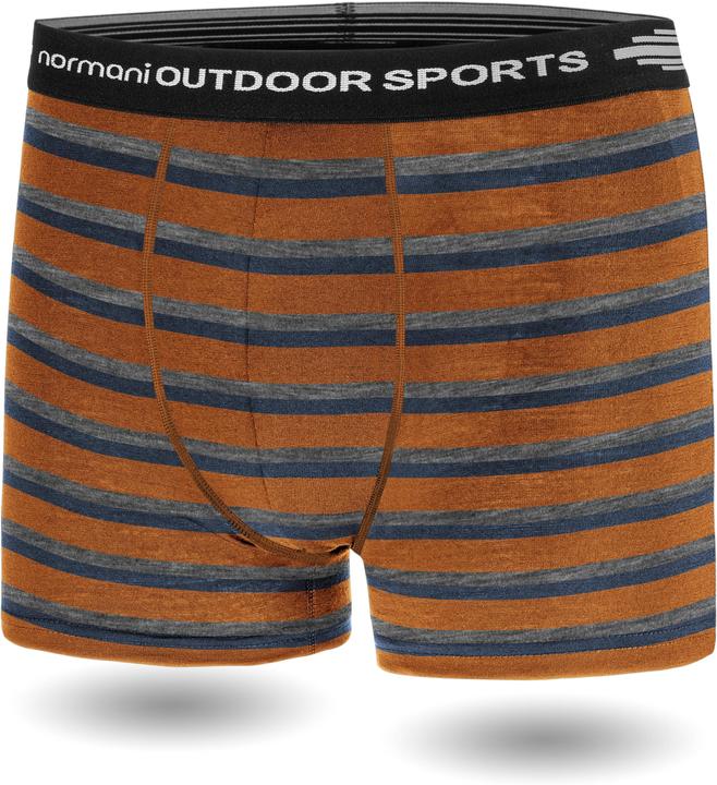 Produktbild Normani 2er Pack Herren Merino Boxershorts Unterhose - 7692 (3XL, 2er Pack)
