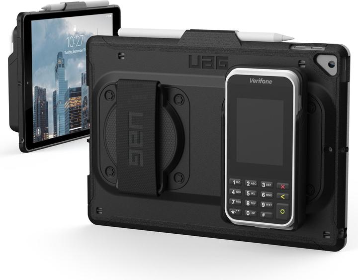 UAG Etui MPOS avec sangle pour la main et l'épaule (iPad)