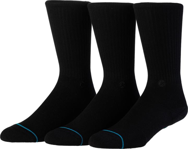 Immagine prodotto Stance Calzini Shelter Nero 3-Pack (confezione da 3, 43 - 47)