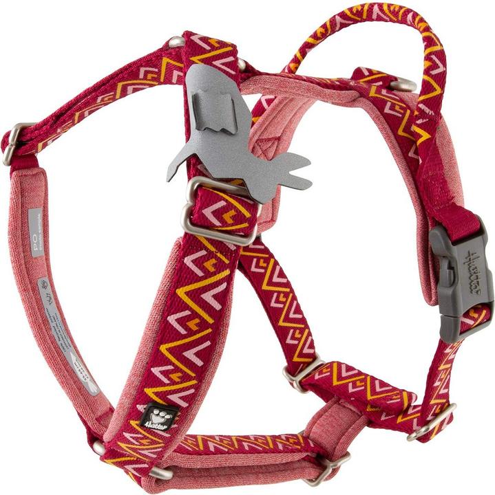 Image du produit Hurtta Harnais Razzle-Dazzle Y 35-45 cm Beetroot (35, 36, 37, 38, 39, 40, 41, 42, 43, 44, 45, Chien, Sport canin)