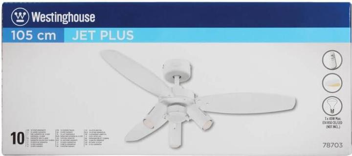 Actual product image Westinghouse Jet Plus (51 dB)