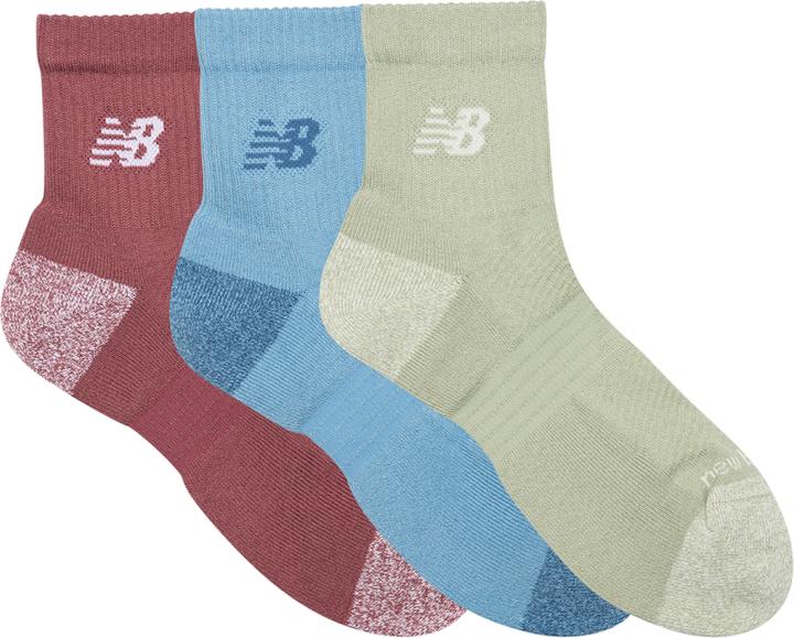 Actual product image New Balance Active Quarter Socks 3 Pack (pack of 3, L)