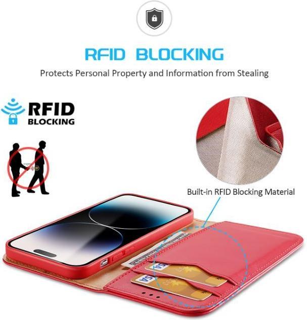 Produktbild Dux Ducis iPhone 14 Pro - HIVO Series Etui rot (Apple iPhone 14 Pro)