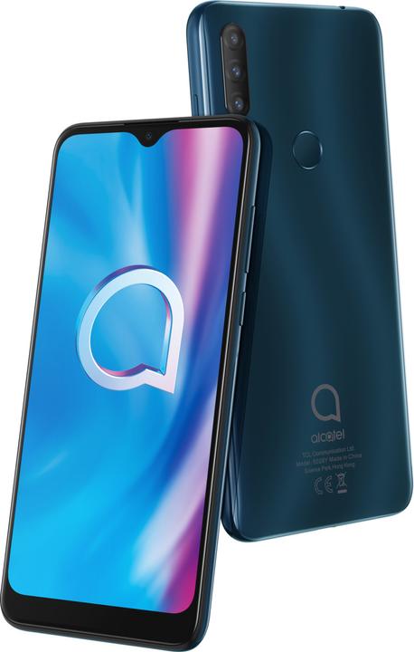 Alcatel 1S (2020) 5028D (32 GB, Agate Green, 6.22", Dual SIM, 13 Mpx, 4G)