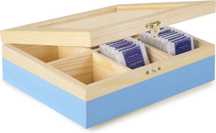 Produktbild Ibili Teebeutel Box 6 Sorten blau