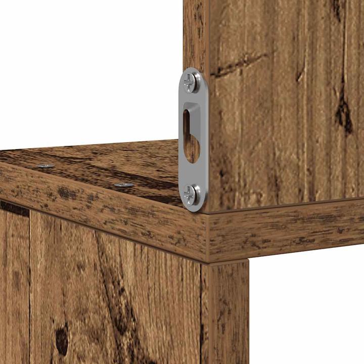 Produktbild VidaXL Wand-Eckregal (20 x 20 x 127.5 cm)