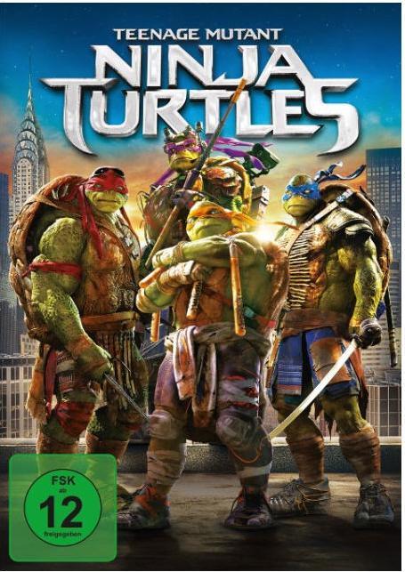 Teenage Mutant Ninja Turtles (DVD, 2014, Allemand)