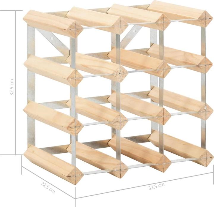 Produktbild VidaXL Dorkas (32,5 x 22,5 x 32,5 cm, 12 Fl.)