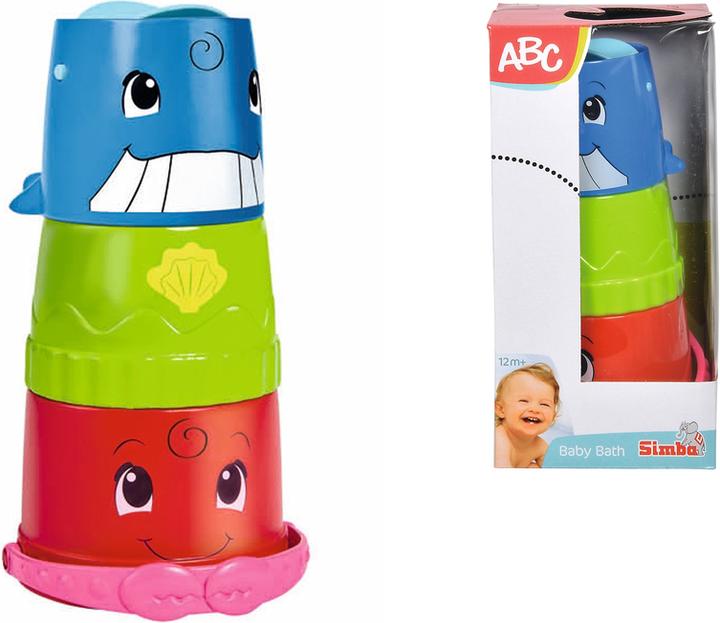 Actual product image Simba ABC Bucket with stacking cup