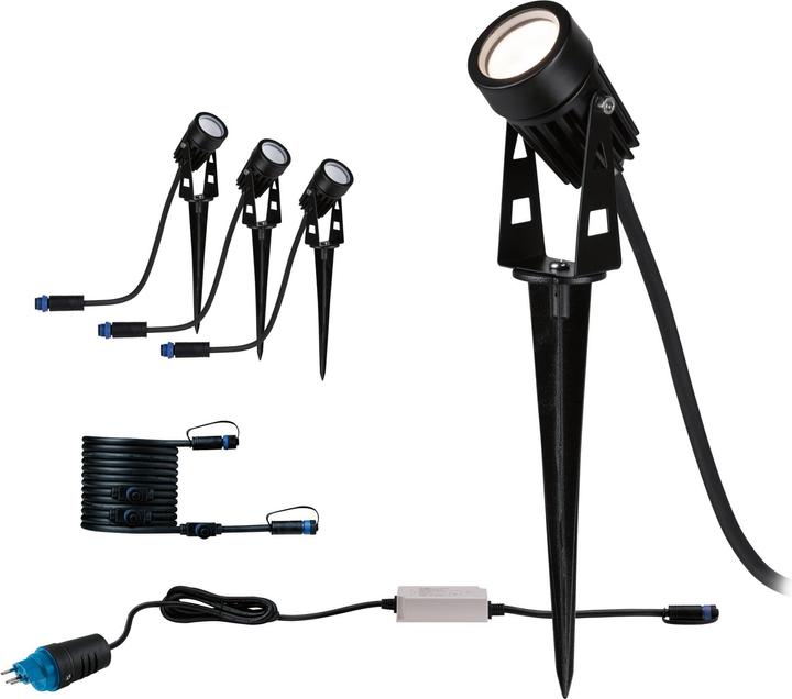 Paulmann Plug & Shine Spot Starterset (300 lm, IP65)