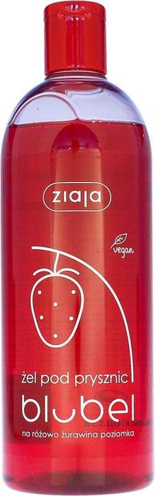 Actual product image Ziaja Cranberry & Wild Strawberry Shower Gel Soap 500ml (500 ml)