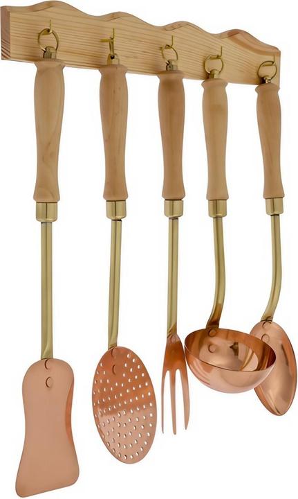 Produktbild Ich-zapfe Küchenset, Kochbesteck set - Mit Holzhalter