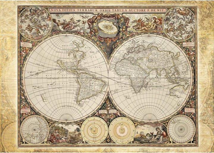 Produktbild Schmidt Spiele Historische Weltkarte (2000 Teile)