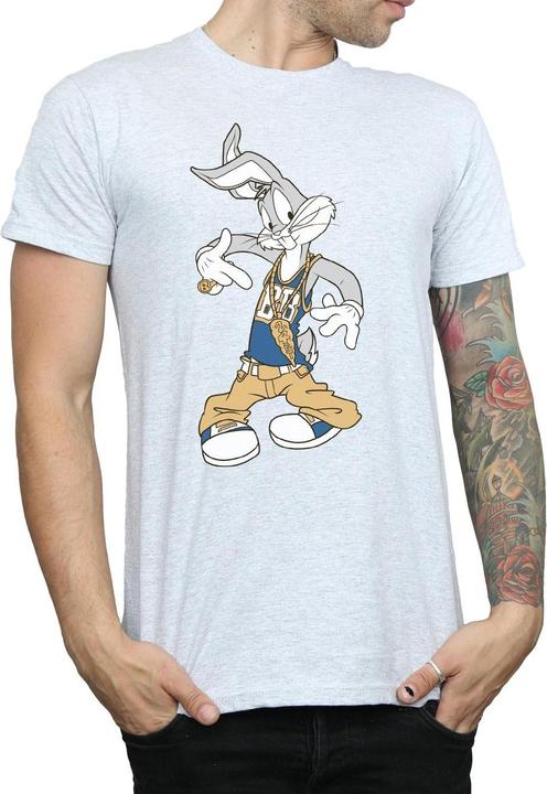 Immagine prodotto Looney Tunes Rapper Maglietta Bugs Bunny Uomo (M)