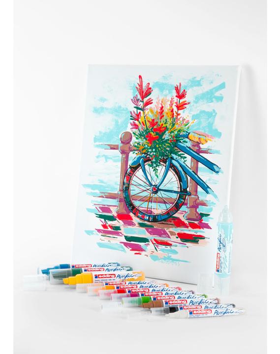 Actual product image Edding Acrylic marker starter set 12 pieces (Multicoloured, 10 mm, 12 x)