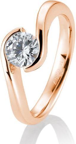 Breuning Ring Schwung 0,80-1,50 ct. (57, 585/14 K Gold)