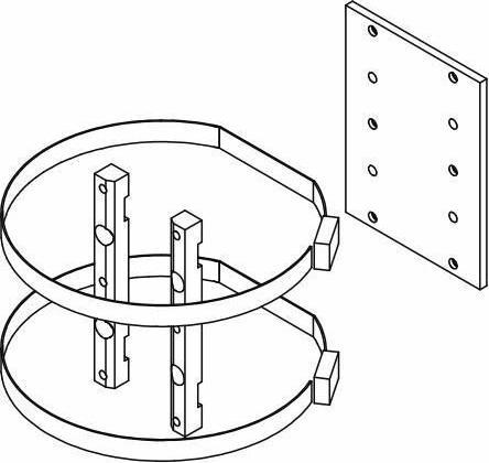 Produktbild Bosch Security Systems Pole Mount Bracket