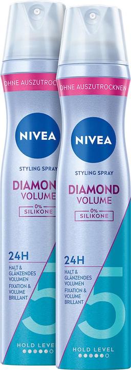 Immagine prodotto NIVEA Diamant Volumen Haarspray DUO (500 ml)
