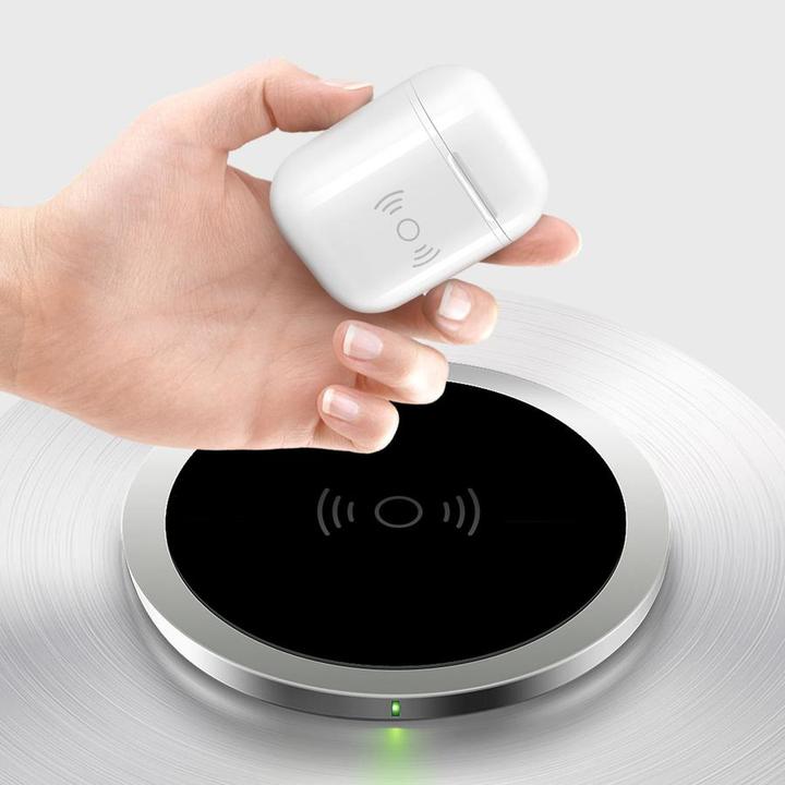 Immagine prodotto Hyper Hyperjuice Qi adattatore wireless AirPods bianco (Coperchio della custodia di ricarica)