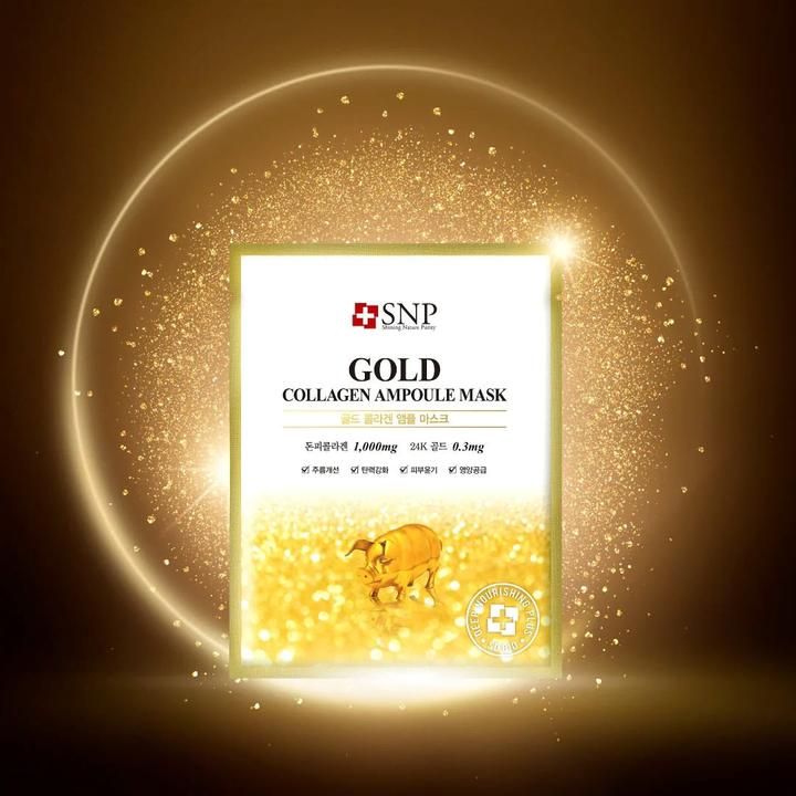 Immagine prodotto SNP Maschera in fiale al collagene d'oro