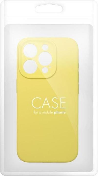 Produktbild OEM Back panel cover Case SILICONE 2mm for IPHONE 11 lemon (Apple iPhone 11)
