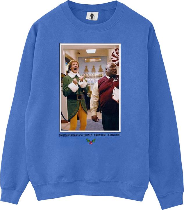 Elf OMG Santa Photo Sweatshirt (S)