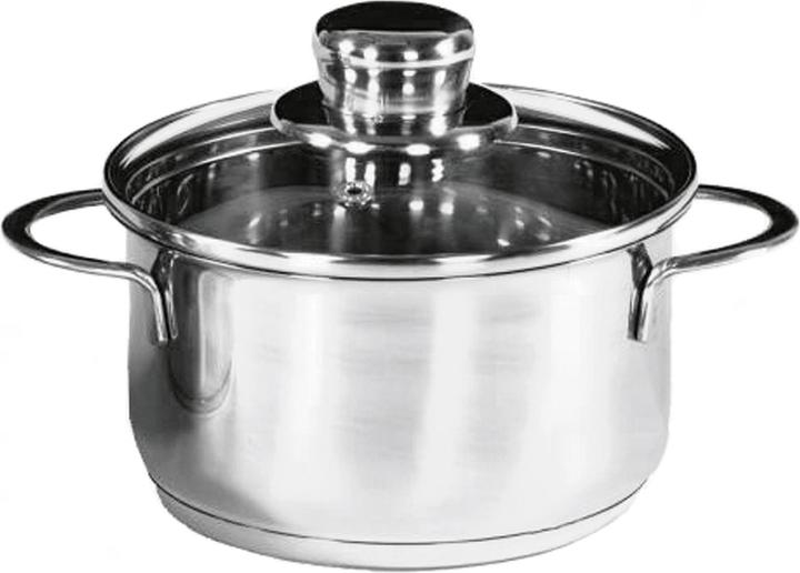 Produktbild Krüger Fleischtopf 'Saturn' (14 cm, Bräter + Schmortopf, Edelstahl)