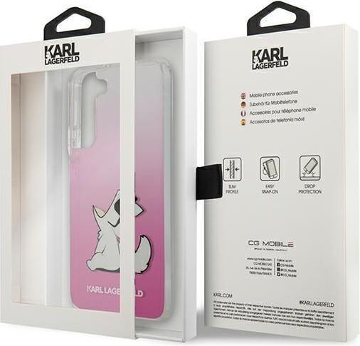 Produktbild Karl Lagerfeld KLHCS22MCFNRCPI S22 + S906 hard case pink (Samsung Galaxy S22+)