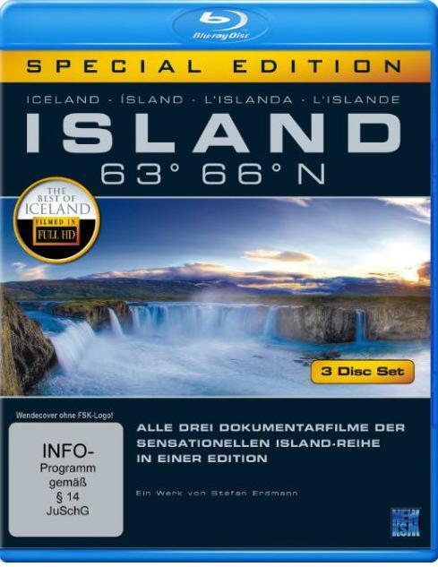 Image du produit Islande 63° 66° N Édition spéciale (Blu-ray, 2011, Allemand, Anglais)