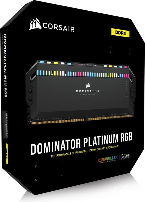 Produktbild Corsair Dominator Platinum RGB (2 x 32GB, 6400 MHz, DDR5-RAM, DIMM)