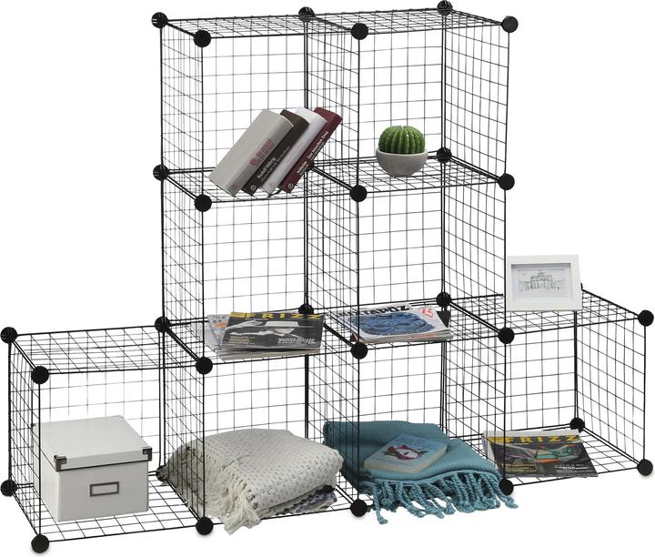 Image du produit Relaxdays Étagère cubes en 9 casiers