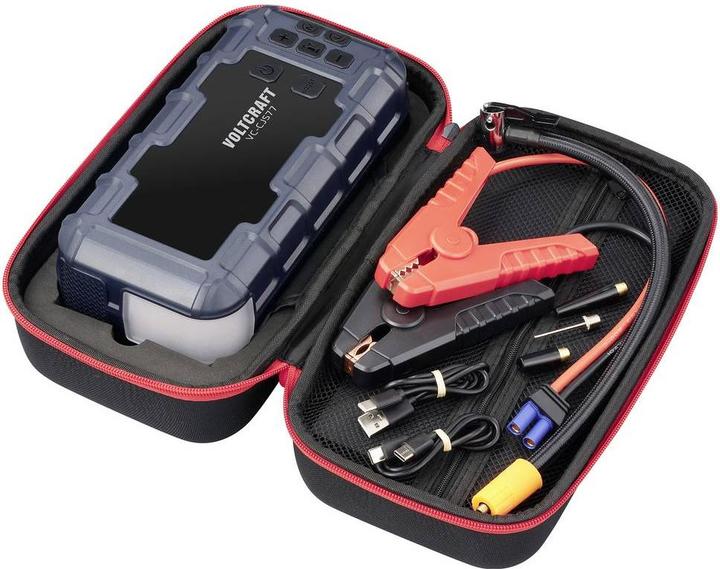 Produktbild Voltcraft Schnellstartsystem VC-CJS77 VC-16533725 Starthilfestrom (12 V)=600 A (1200 A, 16000 mAh)