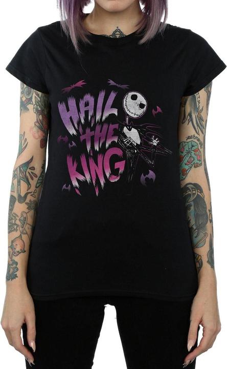Immagine prodotto Disney Nightmare Before Christmas Hail The King Maglietta Donna (M)