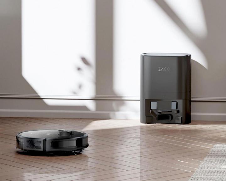 Actual product image Zaco A10s Pro Steel Grey (Vacuum mopping robot)