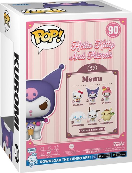 Actual product image Funko Hello Kitty POP! Sanrio Kuromi