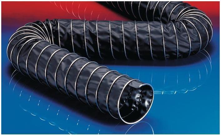 Actual product image Norres Suction and blower hose CP PTFE-INOX 475 EC 200-203 mm 212.00 mm 3 m