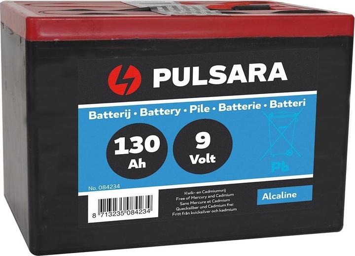 Produktbild Gallagher Elefant miljøvenligt 9V 130AH alkalinebatteri