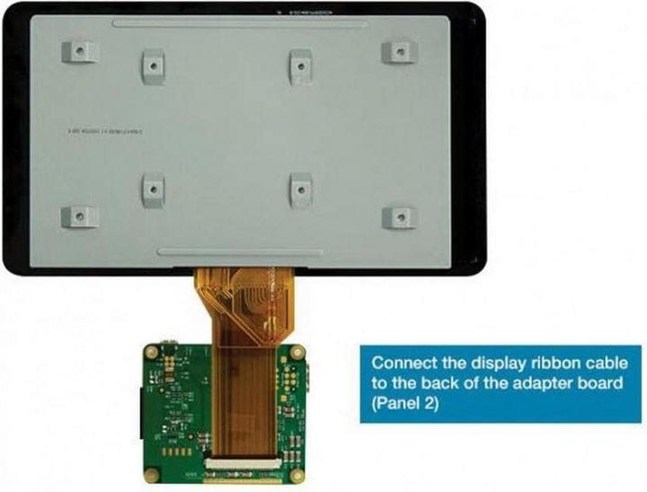 Actual product image Raspberry Pi 7" touch screen