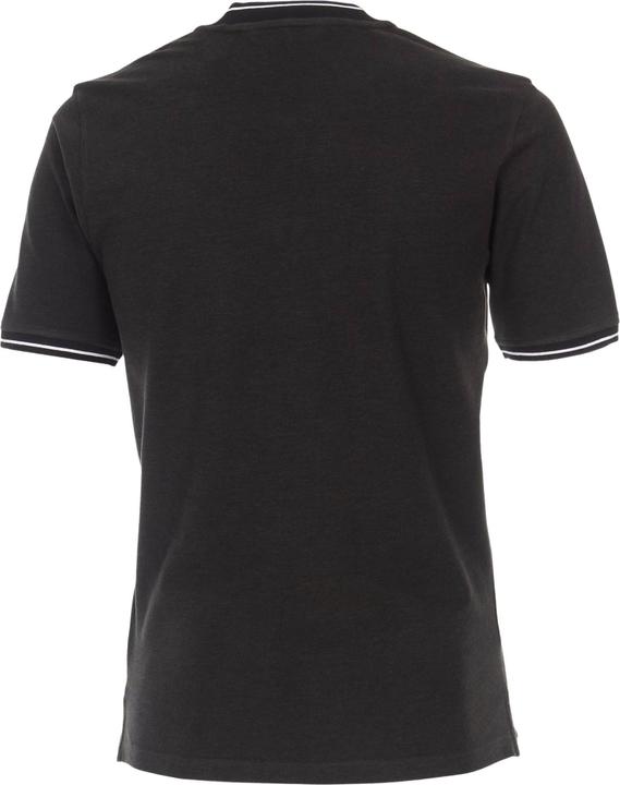 Immagine prodotto Casa Moda Polo Camicia Polo a maniche corte con colletto college e strisce a contrasto (L)