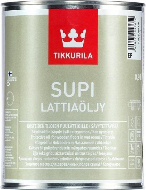 Produktbild Tikkurila Supi Lattiaoljy Floor Oil Ec-Pm 0.9l
