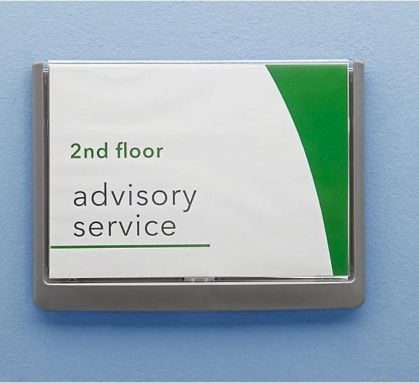 Actual product image Durable nameplate