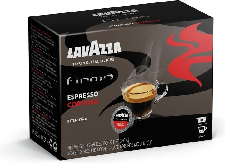 Actual product image Lavazza Coffee Capsules Company Espresso Corposo 48 pieces (464 g, Medium roast)