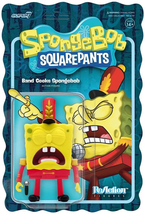 Produktbild Super7 SpongeBob Schwammkopf - Band Geeks: SpongeBob