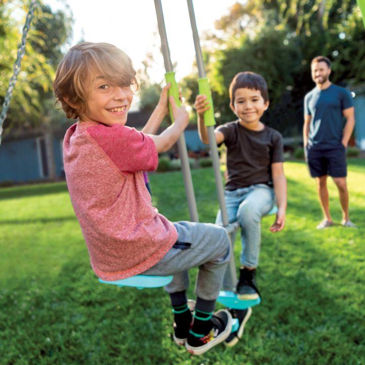 Produktbild Intex THREE FEATURE SWING SET 3.43m x 2.54m x 2.11m