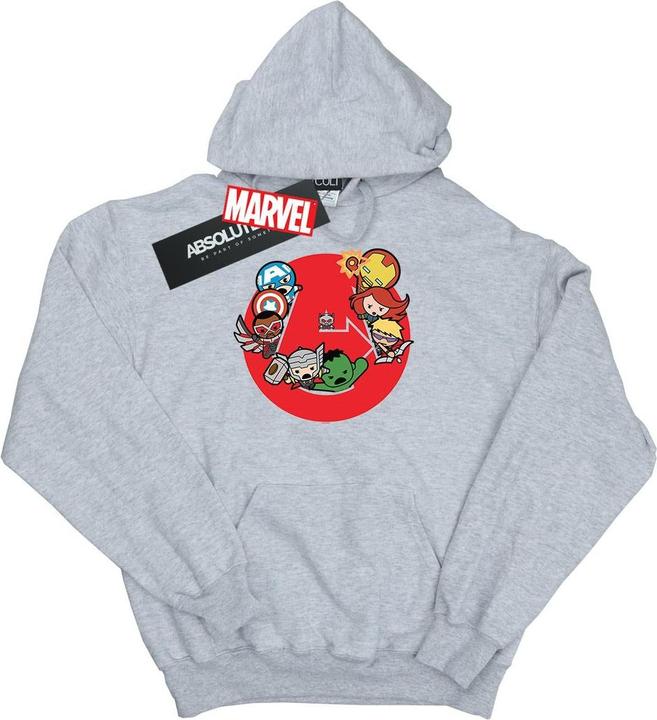 Kawaii Avengers Ready Steady War Kapuzenpullover (S)