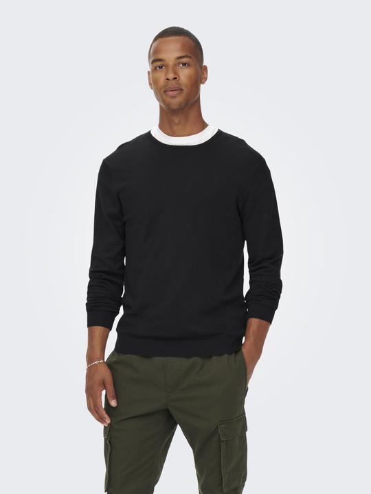 Produktbild Only & Sons Einfarbig Strickpullover (XS)